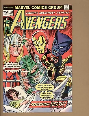 Buy Avengers #139, FN, Beast, Iron Man, Thor, Whirlwind, Englehart • 10.53£