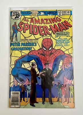 Buy The Amazing Spider-Man #185  Spider, Spider Burning Bright  Free Shipping MCU • 6.37£