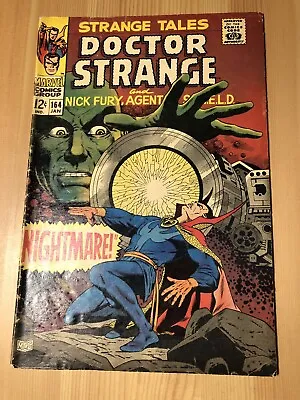 Buy Marvel Strange Tales #164 1968 Doctor Strange Nick Fury, Agent Of Shield! • 25£