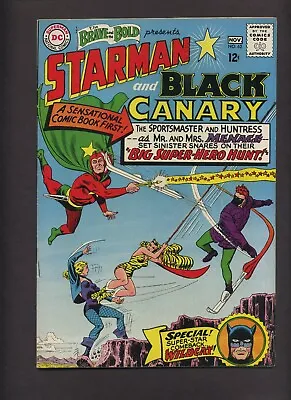 Buy Brave And The Bold 62 (VG+) Black Canary, Starman, Huntress 1965 DC Comics S102 • 29.96£