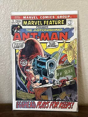 Buy (1972) MARVEL FEATURE #5 September Astonishing Ant Man Vintage Marvel Comics • 23.89£
