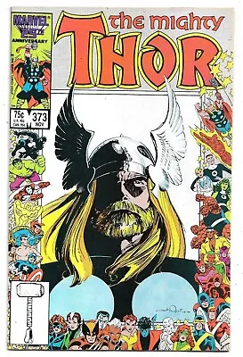 Buy The Mighty Thor #373 Marvel 25th Anniversary Cover FN/VFN (1986) Marvel Comics • 10£