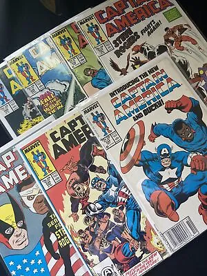 Buy Captain America #334-340 7 Book Lot VF • 20.09£