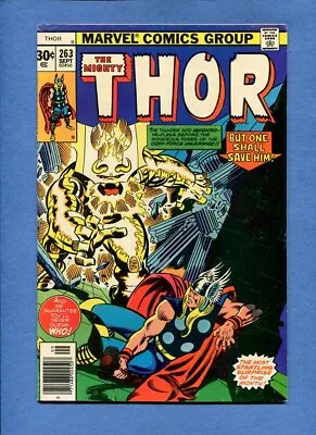 Buy Thor #263 Marvel Comics September 1977 Walt Simonson • 2.38£