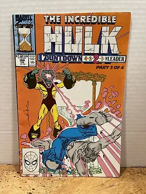 Buy MARVEL  The Incredible Hulk Countdown To The Leader #366 • 2.55£