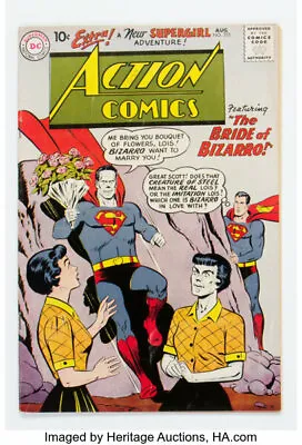 Buy Action Comics #255 (DC, 1959) Condition: FN. . First Bizarro Lois Lane • 450£