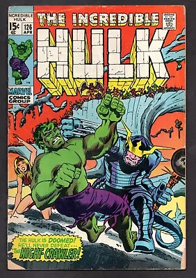 Buy The Incredible Hulk #126 (1970) Good- • 15.86£