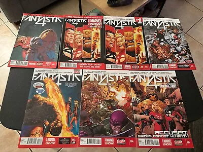 Buy 7 Issues Fantastic Four 2014 Robinson Kirk 1-5, Annual, And More • 15.99£