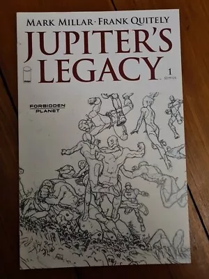 Buy Jupiters Legacy #1 Variant Forbidden Planet. 1st Print. • 2£