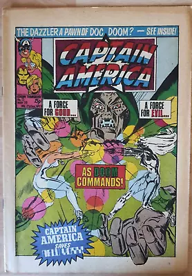 Buy Captain America #13 Marvel Comics UK 1981 Dazzler, Thor, Iron Man • 4£