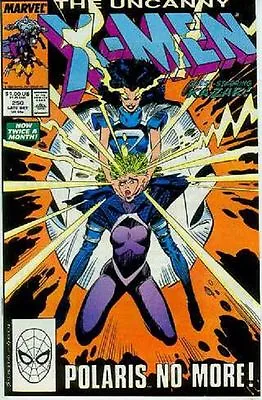 Buy Uncanny X-Men # 250 (Marc Silvestri) (USA, 1989) • 4.32£
