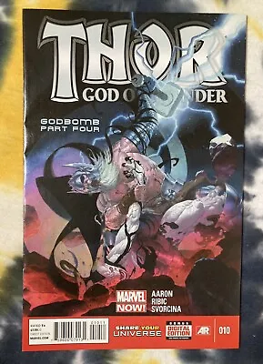 Buy THOR God Of Thunder #10  (2013) Marvel Comics / NM- • 3.16£