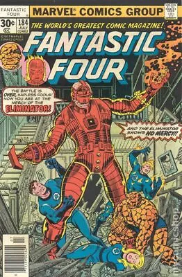 Buy Fantastic Four #184 FN- 5.5 1977 Stock Image Low Grade • 3.02£
