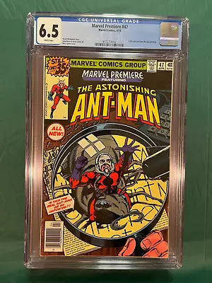 Buy Marvel Premiere #47 CGC 6.5 WP 1979 1st App Scott Lang As Ant-Man Major KEY! • 126.89£