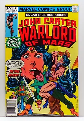 Buy John Carter Warlord Of Mars #5 --1977-- • 3.79£