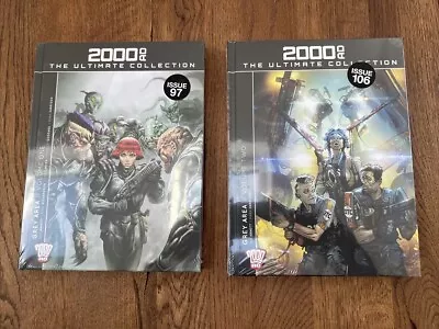 Buy 2000AD ULTIMATE COLLECTION Grey Area VOL. 1  & VOL. 2 Sealed Hardcover • 18£