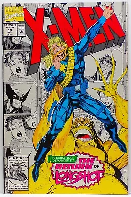 Buy X-Men #10 (1992 Marvel) Return Of Longshot, Mojo! Jim Lee Cover! VF/NM • 3.88£