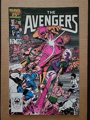 Buy Avengers #268 VF/NM White Pages Kang Dynasty Loki Season 2 MCU Marvel Comic 1986 • 15.80£