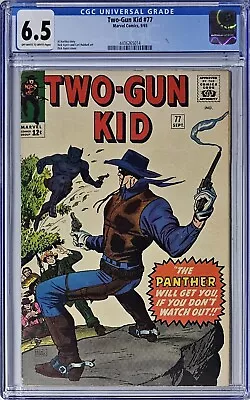 Buy Two-Gun Kid #77 CGC 6.5 Marvel Comics 1965 Black Panther Prototype  • 256.95£