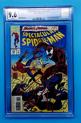 Buy 👀the Spectacular Spider-man #202 Cgc 9.6👀marvel Comics Venom Maximum Carnage👀 • 51.38£