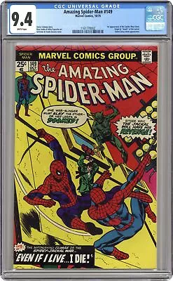 Buy Amazing Spider-Man #149 CGC 9.4 1975 1161770002 1st App. Spider-Man Clone • 371.78£