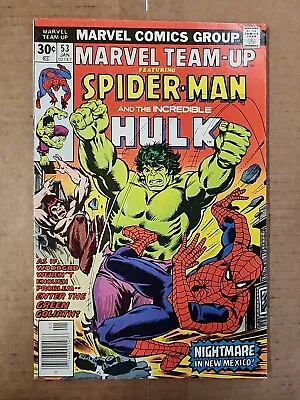 Buy Marvel Team-Up #53 Spider-Man, Hulk, 1st John Byrne X-Men! J9 • 9.62£
