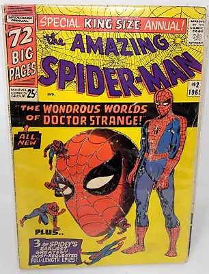 Buy Amazing Spider-man Annual #2 Xandu 1st Appearance *1965* 2.0 • 63.06£
