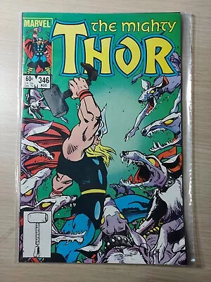 Buy The Mighty Thor 346 Marvel Comics  • 9.59£