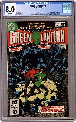 Buy Green Lantern #141 CGC 8.0 1981 3774466012 1st App. Omega Men • 55.98£