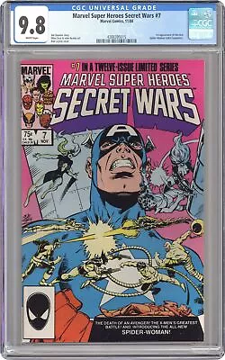 Buy Marvel Super Heroes Secret Wars #7D CGC 9.8 1984 4388395015 1st Spider-Woman II • 194.67£