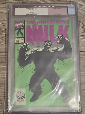 Buy INCREDIBLE HULK #377 CGC 9.6 NM+ WP 1st Professor Smart Hulk MCU Key Issue • 48.15£
