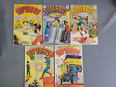 Buy Superboy #112, 123-126 Lot Of 5 Silver Age Includes Key Books • 39.42£
