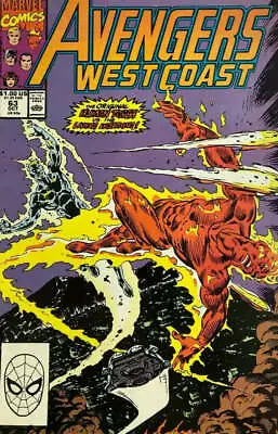 Buy Avengers West Coast #63 - Marvel Comics - 1990 • 4.95£