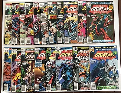 Buy Tomb Of Dracula #51-70 (missing #56) 1976-1979 Marvel ~f+ To Vf ~see Pictures • 272.11£