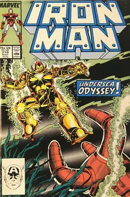 Buy Iron Man (Vol 1) # 218 Near Mint (NM) Marvel Comics MODERN AGE • 8.99£