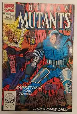 Buy The New Mutants #91 (1983) Fn Marvel * • 4.95£