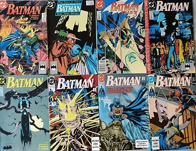 Buy Batman #431,432,435,438,441,443,444,446 DC 1989/90 Comic Books • 12.64£