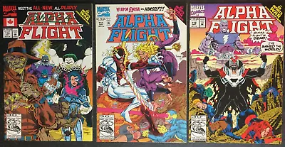 Buy ALPHA FLIGHT #110 #111 #112 Infinity Wars Crossover Issues X3 MARVEL Comics 1992 • 11.95£