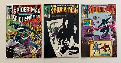 Buy Spectacular Spider-Man #126, 127 & 128 Copper Age Comics Marvel 1987 FN To FN/VF • 14.96£