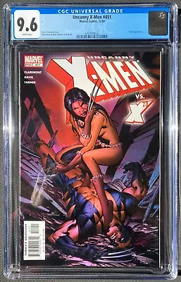 Buy Uncanny X-Men #451 CGC 9.6 (Marvel 2004). Classic X-23 Cover.  • 47.32£