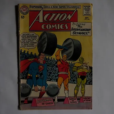Buy Action Comics (1938 Series) #304 DC Comics Sept. 1963 • 4£