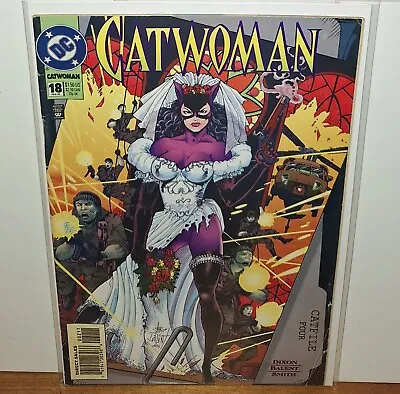 Buy CATWOMAN #18 JIM BALENT WEDDING DRESS COVER DC COMICS 1995 Batman Chuck Dixon • 2.99£