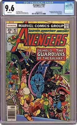 Buy Avengers #167 CGC 9.6 1978 4064404025 • 161.61£