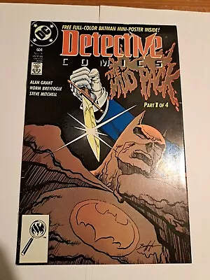 Buy Detective Comics #604 Batman Alan Grant DC 1989 Fine Free Poster • 0.99£