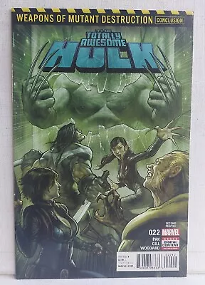 Buy Totally Awesome Hulk #22 2017 Marvel Comics 1st Appearance Weapon H 2nd Print  • 19.99£