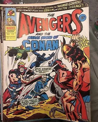 Buy The Avengers & The Savage Sword Of Conan Issue #115 1976 • 10£