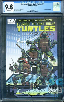Buy Teenage Mutant Ninja Turtles #51 - Cgc 9.8 - First Print - First App Jennika • 552.11£
