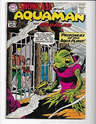 Buy Showcase 33 - F- 5.5 - Early Appearance Of Silver Age Aquaman - Aqualad (1961) • 96.07£