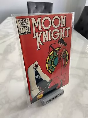 Buy MOON KNIGHT 24 /1982 / STAINED GLASS SCARLET 2nd APPEARANCE • 15£