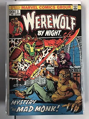 Buy Werewolf By Night #3 Mid-grade Bronze Age Key 1st App Dragonus & The Mad Monk • 28.37£
